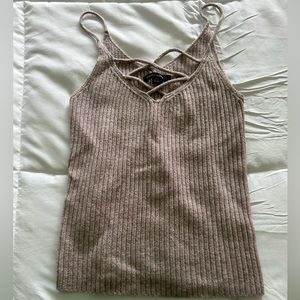 American Eagle Sweater Tank Top